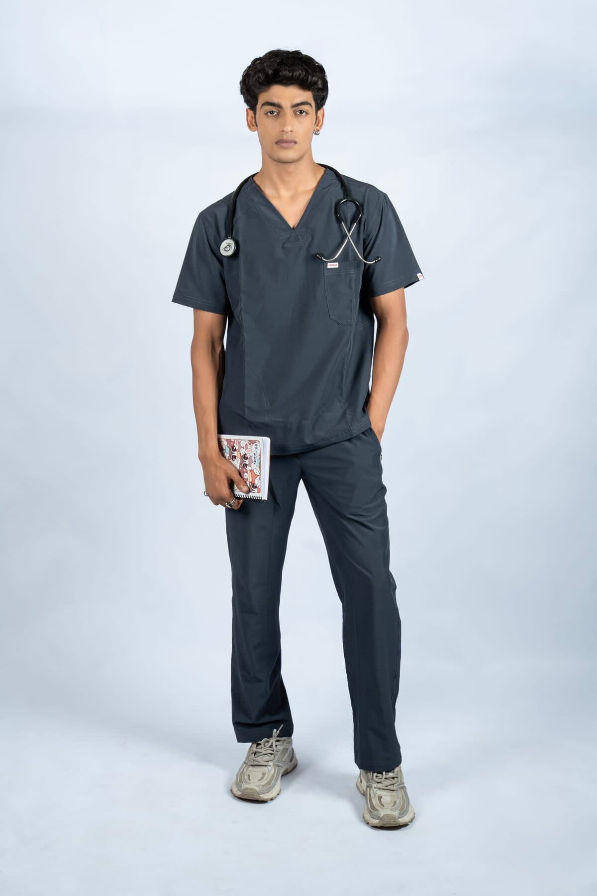 Men’s Athletic Scrub Set – Airforce Blue