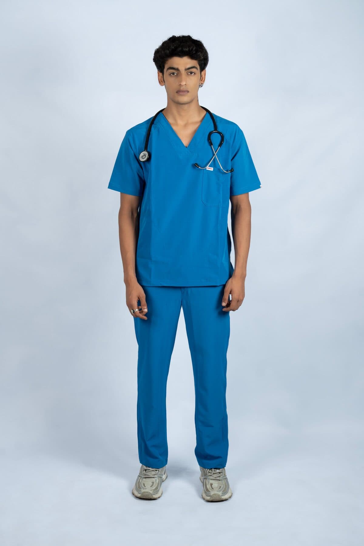 Men’s Athletic Scrub Set – Royal Blue